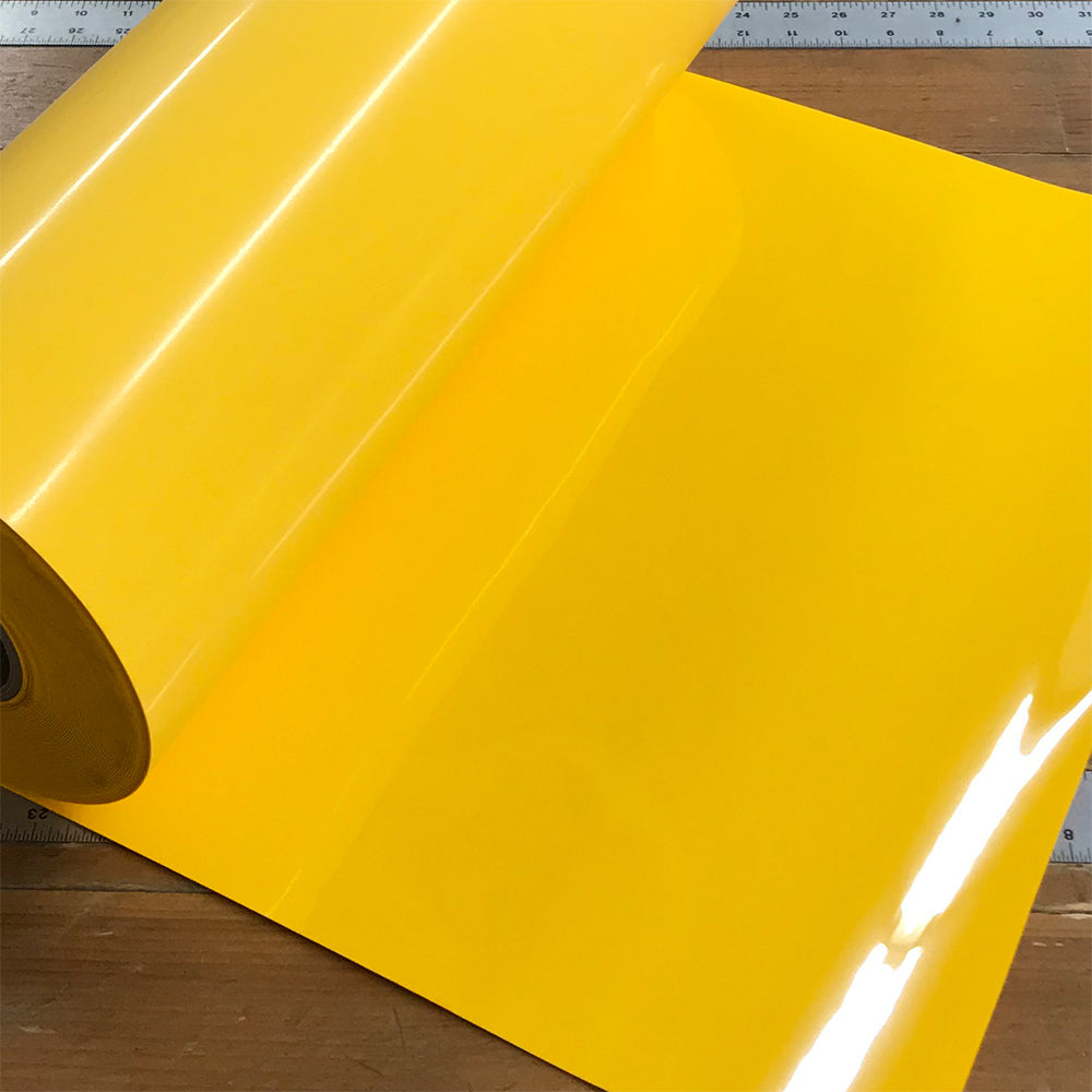 Foam, Yellow Heat Transfer Vinyl 19" HTV
