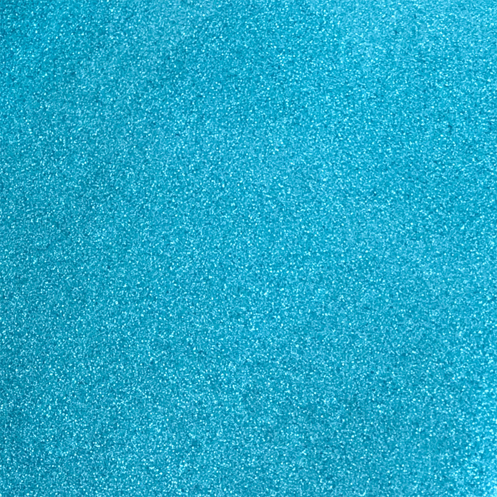 Glitter, Aqua Jade Heat Transfer Vinyl 19" HTV