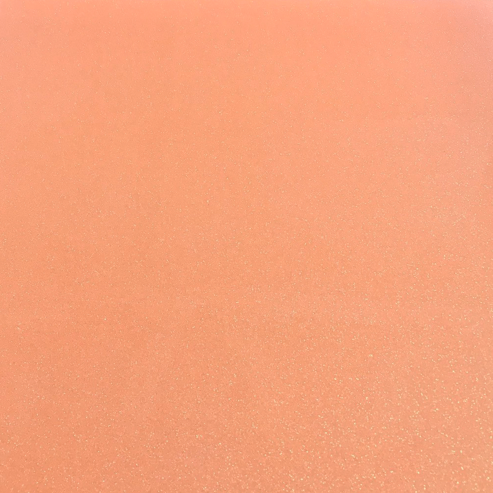 Glitter, Rainbow Neon Orange Heat Transfer Vinyl 19" HTV