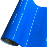 Heat Transfer Vinyl 19" Width NEON FLUORESCENT BLUE HTV