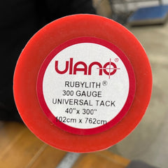 ULANO Rubylith Universal Tack 3mil 300 Gauge 40" x 300" 1 Roll