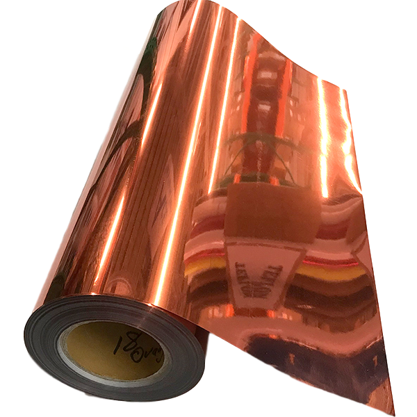 Metallic Orange Heat Transfer Vinyl 19"
