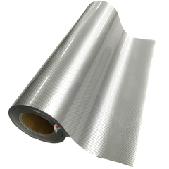 Perforated Silver Heat Transfer Vinyl 54yds x 19"