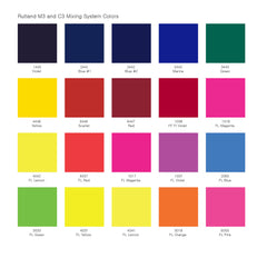 RUTLAND M3 FF FLUORESCENT VIOLET M31038 COLOR MATCHING MIXING INKS PLASTISOL OIL BASE FOR SILK SCREEN PRINTING