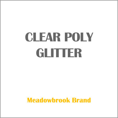 GLITTER CLEAR POLY 0.008