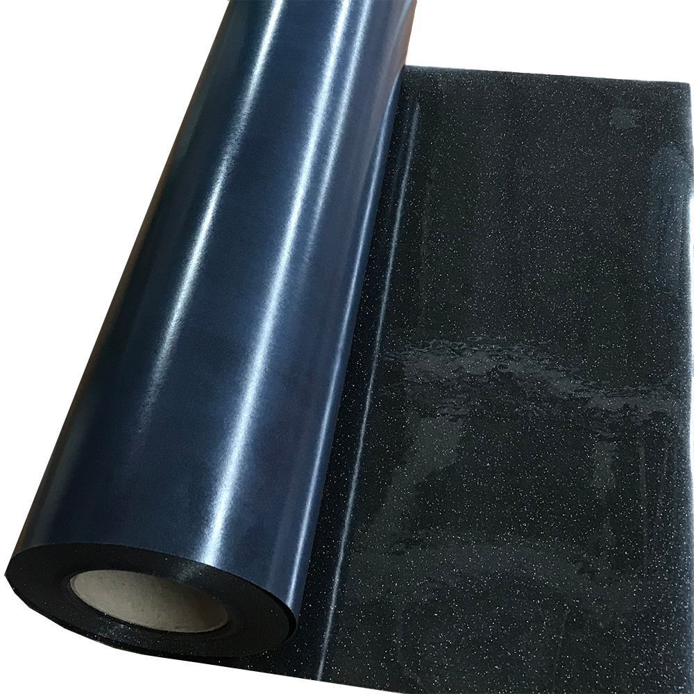 Glitter, Black Heat Transfer Vinyl 19" HTV