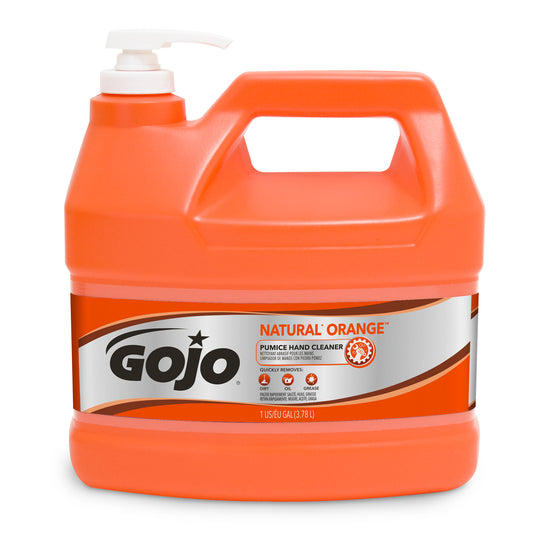 GOJO NATURAL ORANGE PUMICE Hand Cleaner 1 Gallon