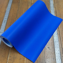 Puff Blue Neon Fluorescent Heat Transfer Vinyl 19" Width HTV