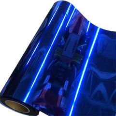 Metallic Canadian Blue Heat Transfer Vinyl 54yds x 19" HTV