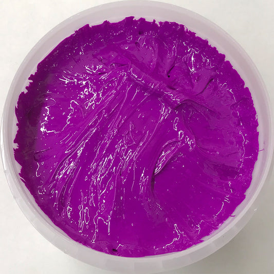Monarch Plastisol Screen Printing Inks Low Temp Poly / Poly Blend Fluorescent Neon Purple