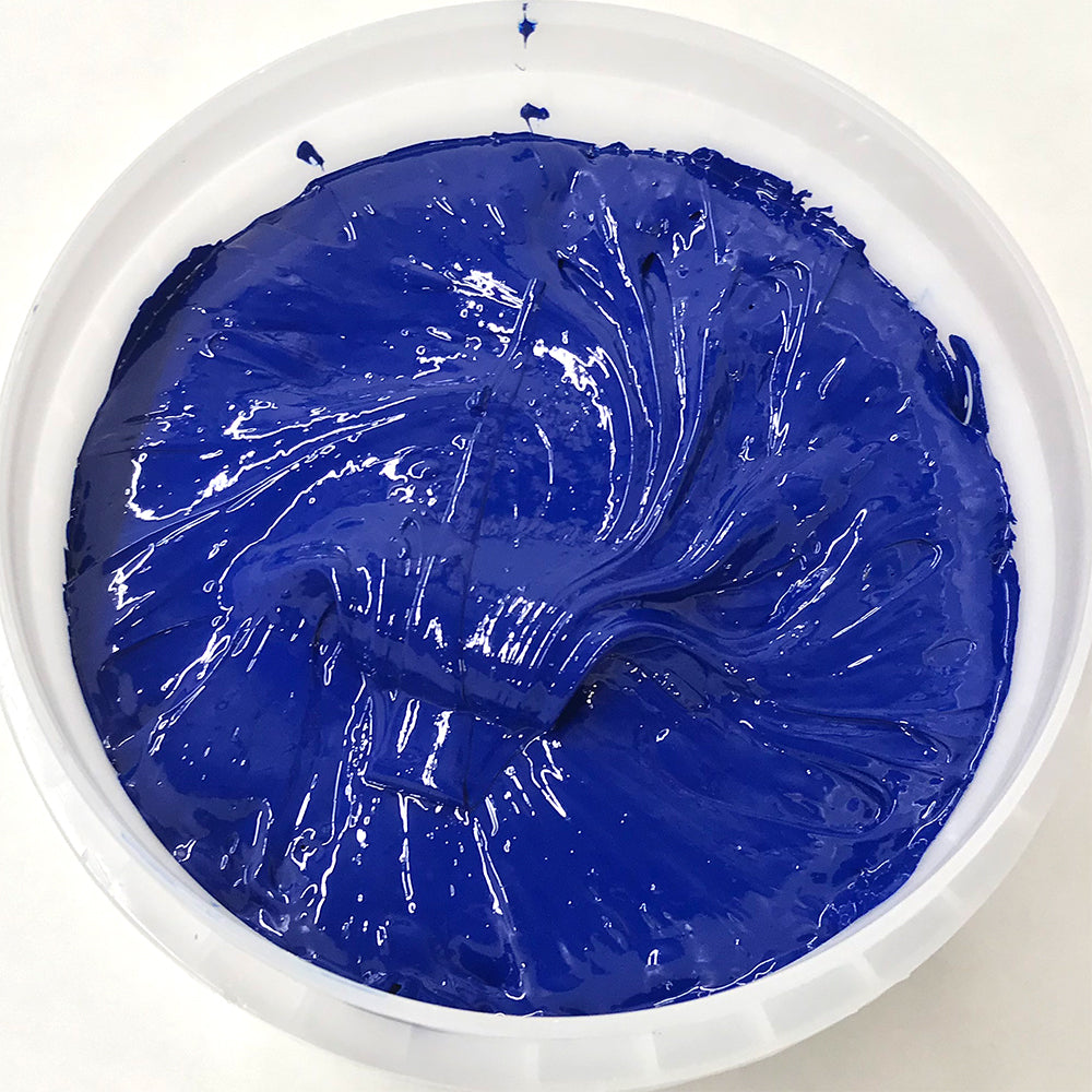 Monarch Plastisol Screen Printing Inks Low Temp Poly / Poly Blend Royal Blue