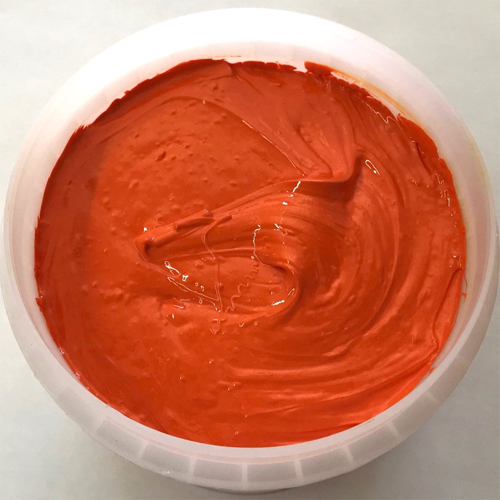 RUTLAND EH5202 NPT HIGH OPACITY LIGHT ORANGE PLASTISOL OIL BASE INK FOR SILK SCREEN PRINTING