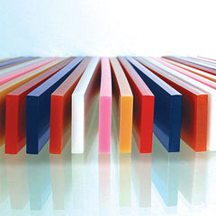 SQUEEGEE BLADE 70 DUROMETER YELLOW MEDIUM  Made in Italy