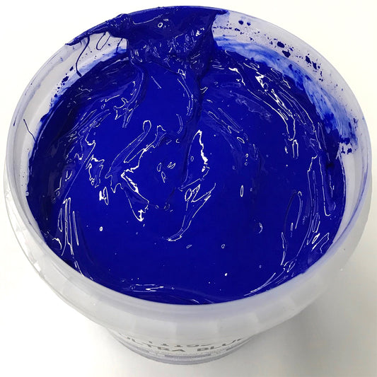 TRIANGLE 1153 ULTRA BLUE PLASTISOL OIL BASE INK FOR SILK SCREEN PRINTING