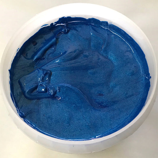 TRIANGLE 1190-57 ROYAL BLUE SHIMMER PLASTISOL OIL BASE INK FOR SILK SCREEN PRINTING